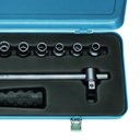 Ver imagem 3 de Jogo de Soquete Estriado de 3/8" À 1" e Acessórios Encaixe de 1/2" com 12 Peças - Gedore 015554