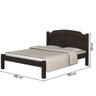 Cama Casal Laís Teka Fosco com Colchão - 4