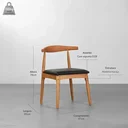 Ver imagem 6 de Conjunto Mesa de Jantar Square Redonda Branco - 88cm + 02 Cadeira Elbow - Madeira Abra Cadabra