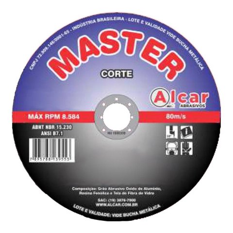 Disco de Corte Sr-2 12" X 1/8" X 1" - Alcar Dc0rn0358