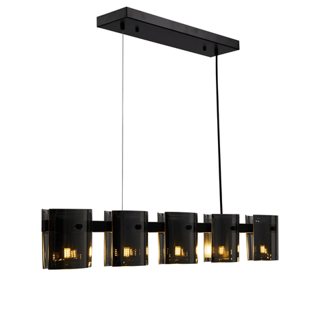 Pendente Bouze Preto 100cm 5g9