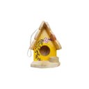Ver imagem 4 de Mini Chalé de Passarinho Feito de Madeira  para Decoração  Casa -Decoração