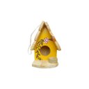 Ver imagem 1 de Mini Chalé de Passarinho Feito de Madeira para Decoração Casa -Decoração