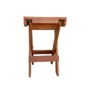 Ver imagem 2 de Kit 1 Mesa Madeira Pinus e 2 Banqueta Dobrável - Volpato