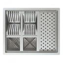 Ver imagem 5 de Conjunto Cuba 60X40 Inox Calha Canal Escorredor Pia
