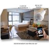 Camera Ip Lampada Panoramica Seguraça Vr 360 Wifi Led V380s - 4