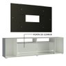 Rack Madesa Cancun e Painel para Tv até 58 Polegadas 098n - 6