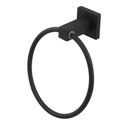 Ver imagem 1 de Porta Toalha Argola Luxo - 4009 Quadratt Black - Imperatriz