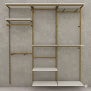 Ver imagem 4 de Arara Cremalheira para Loja - 60cm