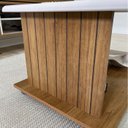 Ver imagem 7 de Mesa de Centro 100x50 Cm com Rodizios Cinamomo Off White Arly