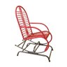 Cadeira de Balanço em Fio para Varanda/area Adulto Vermelho - 2