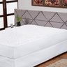 Protetor Colchão Casal Impermeável Capa Cama Matelado Branco - 1