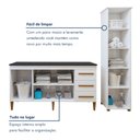 Ver imagem 6 de Lavanderia Modulada 1 Armário Multiuso e Balcão Osasco