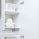 Ver mais imagens de Lavanderia Modulada 1 Armário Multiuso e Balcão Osasco