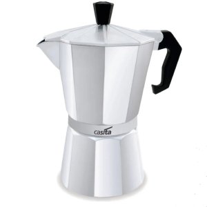 Cafeteira Italiana Casita Ca11017 Analógico Prateada