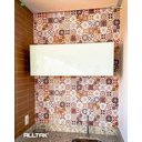 Ver imagem 2 de Papel Parede Decorativo Alltak Lavável Todos Modelos 60cmx5m - Azulejo - Porto