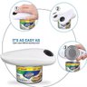 Abridor de Latas Eletrico Automatico One Touch 2 em 1 com Abridor de Potes e Garrafas Completo Prati - 6