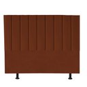 Ver imagem 2 de Cabeceira Estofada King 195CM Sophia Suede Terracota - D A DECOR D&A Decor
