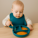Ver imagem 2 de Conjunto de Silicone para Alimentação Infantil Snh02 Snel Home Azul