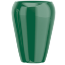Ver imagem 1 de Vaso Fibra de Vidro Cachepot 46cm Vietnamita Decorativo Sala Plantas Verde Escuro