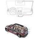 Ver imagem 7 de Câmera Dupla Veicular Segurança Carro Hd Visão Automotiva