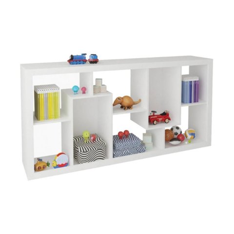Estante Infantil Multiuso 8 Nichos Multimóveis Cr40156 Branco