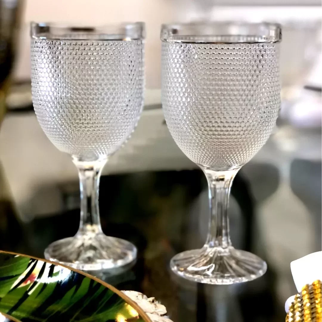 Jogo 6 Copos Água Suco Vidro Taças 300ml - 4