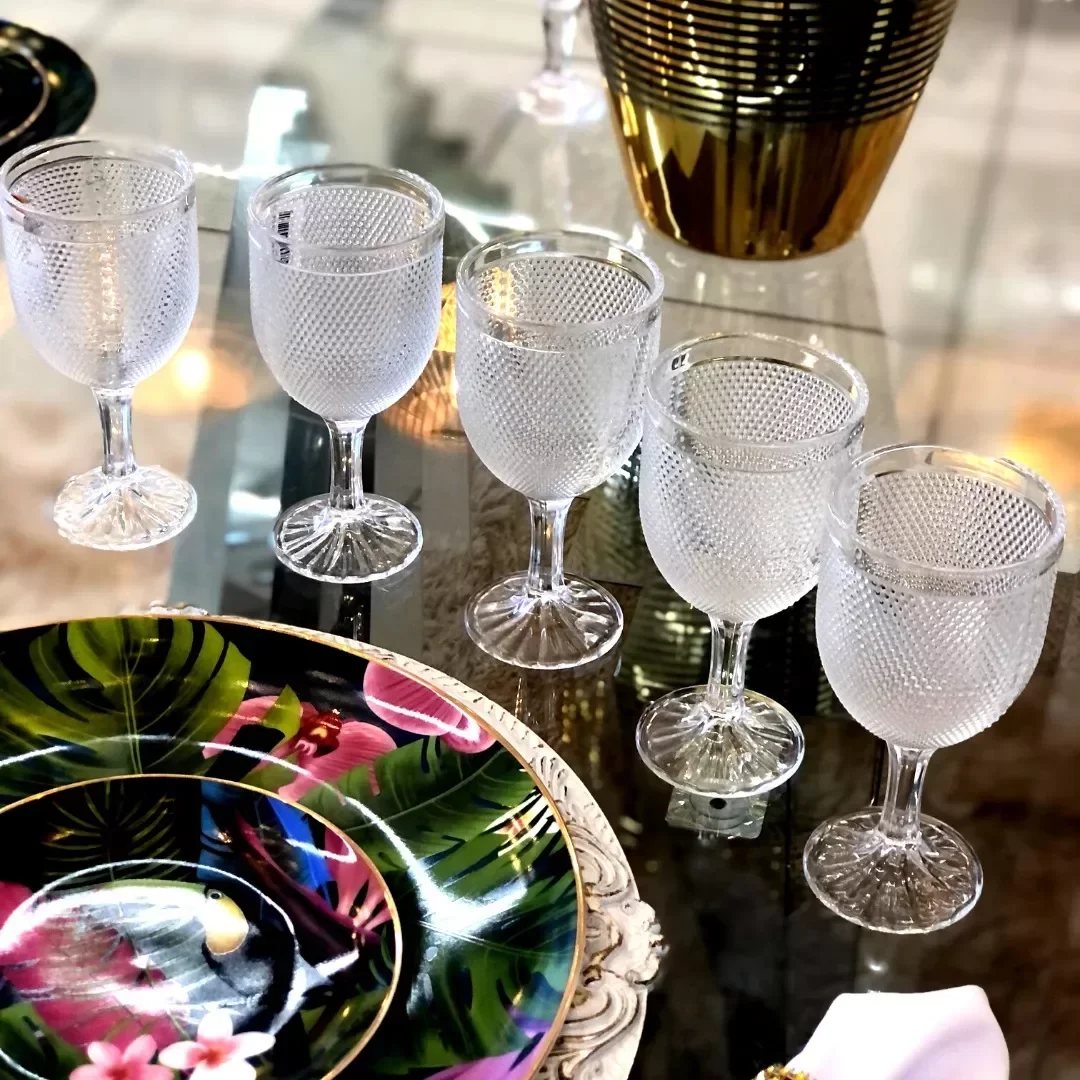 Ver imagem 6 de Jogo 6 Copos Água Suco Vidro Taças 300ml