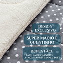 Ver imagem 3 de Conjunto Cama Casal King Size Coberdrom Romance Dupla Face Estampado:cinza