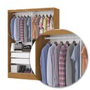 Ver imagem 7 de Guarda-Roupa Belem Plus 2 Portas de Correr 2 Gavetas com Espelho