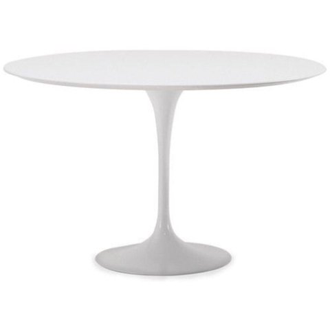 Mesa de Jantar Tulipa Saarinen 140 Cm Branco