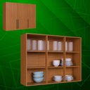 Ver imagem 4 de Kit de Cozinha Cristal 11 Portas Freijo com Camurca