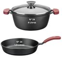 Ver imagem 1 de Caçarola Frigideira Ferro Fundido Panela Fogão e Forno