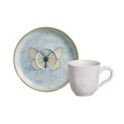 Conjunto com 6 Xícaras para Café Bio Animália 120ml Porto Brasil - 1