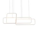 Ver imagem 1 de Lustre Pendente Quality Recto 1446 Led Bivolt Branco