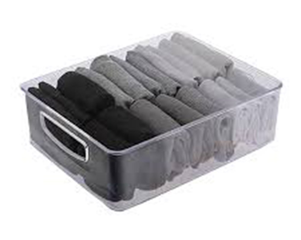 Kit 2 Organizador Multiuso C/ Alça Cozinha Banheiro 25x20x8 902 Paramount 2 Pçorganizador-902 - 3