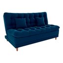 Ver imagem 3 de Sofá Cama 3 Lugares Casal Confortável 1,85 Larg Duda Matrix
