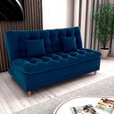 Ver imagem 1 de Sofá Cama 3 Lugares Casal Confortável 1,85 Larg Duda Matrix