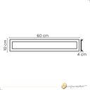 Ver imagem 5 de Painel de Embutir Led 4000k Branco Neutro Super Fino 18w 10x60cm Bivolt