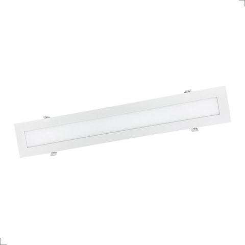Painel de Embutir Led 4000k Branco Neutro Super Fino 18w 10x60cm Bivolt