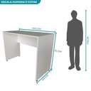 Ver imagem 5 de Mesa para Escritório 100cmx60cm