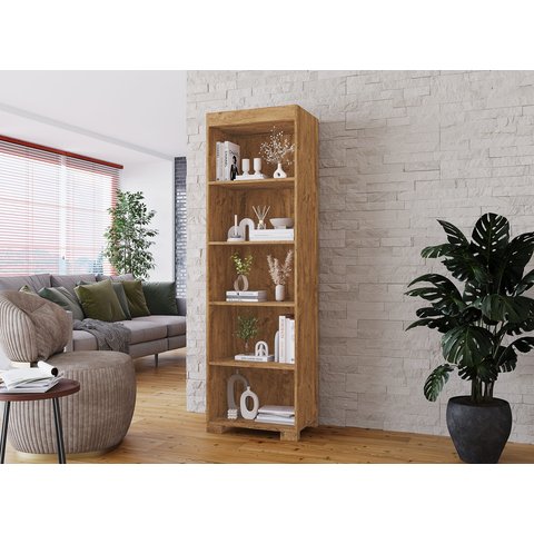 Livreiro Paladio - Organizador - Estante - Freijo Wood