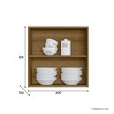 Ver imagem 6 de Kit para Lavanderia Aéreo 1p e Balcão 1p 600 Esmeralda:branco