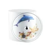 Tampa De Vaso Acrílico e Lixeira Golfinho Estrela Do Mar - 3