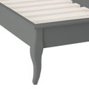 Ver imagem 4 de Cama Solteiro Madeira Pés Luiz Xv 60836 Hannover Linz Móveis - Cinza