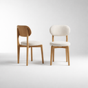 Ver imagem 1 de Cadeiras Encosto Curvado com Estofado - Chelsea - Gold Salas