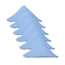Ver imagem 2 de Kit 6 Guardanapo Branco 45x45 Linho Luxo Algodão Branco