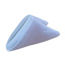 Ver imagem 1 de Kit 6 Guardanapo Branco 45x45 Linho Luxo Algodão Branco