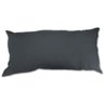 Almofada Grande Comprida 0,40x0,70 Retangular Encosto Dormir Cinza - 2