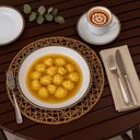 Ver imagem 2 de Jogo 12 Pratos Fundos Porcelana Tramontina Canyon 21cm Servir Sopa Caldos Restaurante Buffet